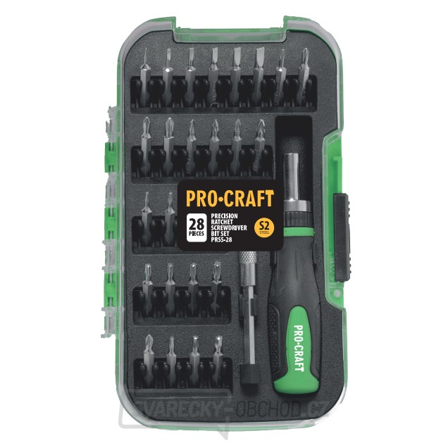 28dílná sada bitů Procraft PRSS-28, S2 | PRSS-28