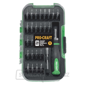 28dílná sada bitů Procraft PRSS-28, S2 | PRSS-28 28dílná sada bitů Procraft PRSS-28, S2 | PRSS-28 gallery main image