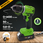 Aku šroubovák Procraft PA18LiN | PA18LiN Náhled