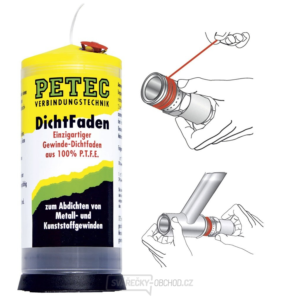 Vlákno na těsnění závitů PETEC 85175