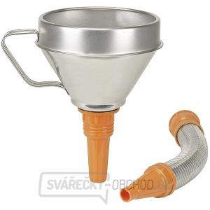 Kovový trychtýř s pružným nástavcem PRESSOL 02 344 950 Kovový trychtýř s pružným nástavcem PRESSOL 02 344 950 gallery main image