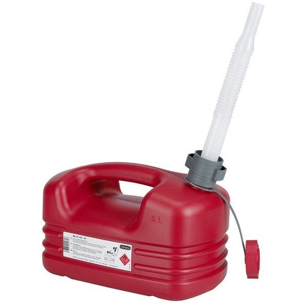 Plastový kanystr s výtokovým nástavcem PRESSOL 21 131 - 5 l 8960000021131