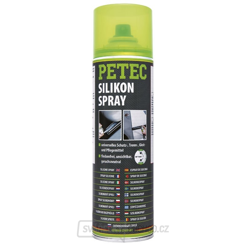 Silikonové plastické mazivo ve spreji PETEC 70850