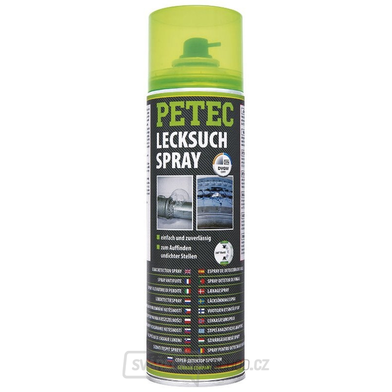 Sprej pro vyhledávání netěsností PETEC 70750 