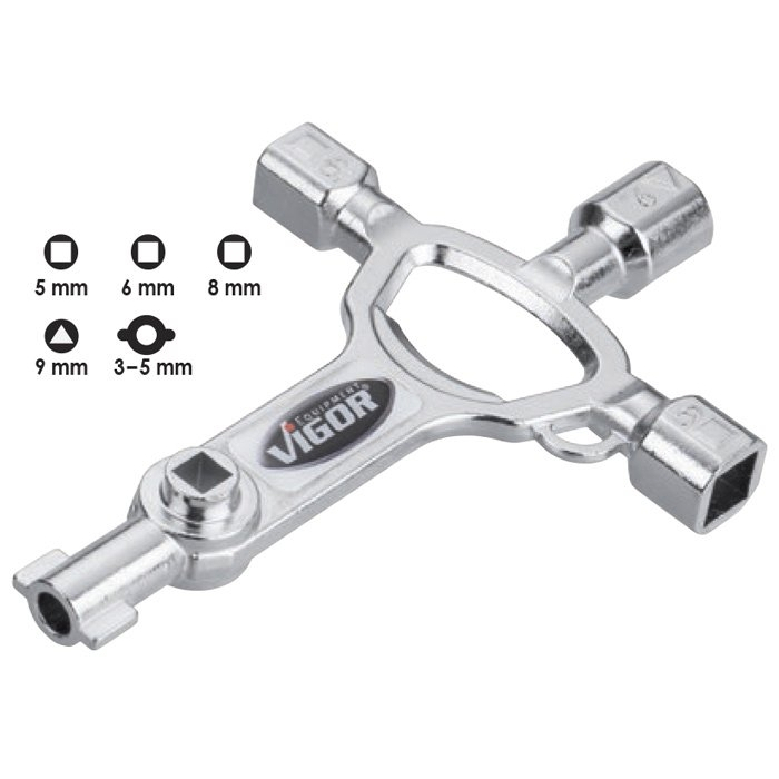 Klíč na rozvodné skříně VIGOR V4227 9100000004227