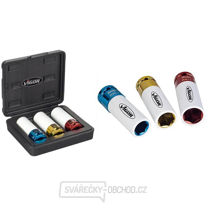 Sada kovaných hlavic na hliníkové disky VIGOR V2522 Sada kovaných hlavic na hliníkové disky VIGOR V2522 gallery main image