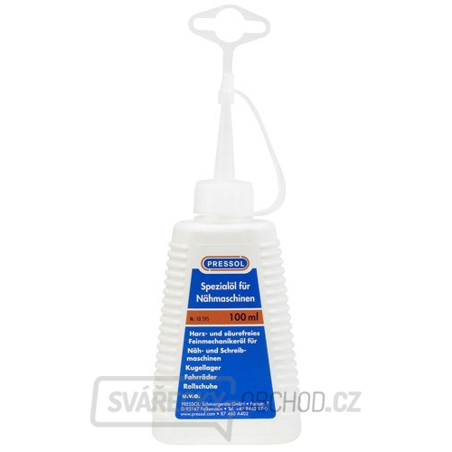 Olej pro šicí stroje a jemnou mechaniku 100 ml PRESSOL 10 595
