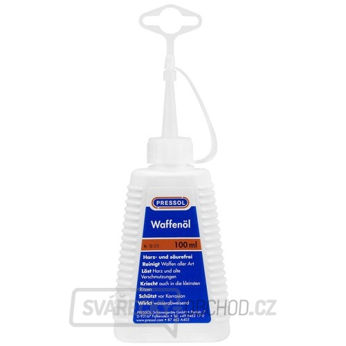 Olej pro mazání a ošetřování zbraní 100 ml PRESSOL 10 573