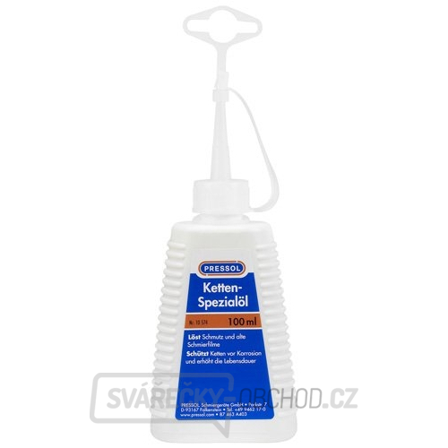 Olej pro mazání a ošetřování řetězů 100 ml PRESSOL 10 574