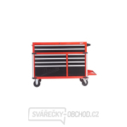 Velkokapacitní pojízný dílenský vozík Milwaukee SRC46-1 s 10 zásuvkami. Ocelový (1170 mm) Náhled