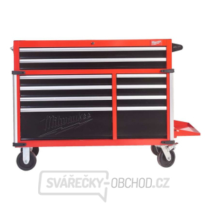 Velkokapacitní pojízný dílenský vozík Milwaukee SRC46-1 s 10 zásuvkami. Ocelový (1170 mm) Velkokapacitní pojízný dílenský vozík Milwaukee SRC46-1 s 10 zásuvkami. Ocelový (1170 mm)