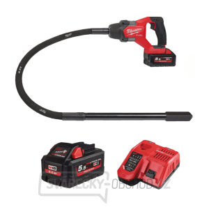 Aku ponorný vibrátor do betonu Milwaukee M18 FCVN12-551 (1,2 m), Aku M18 HB5.5 + M12-18 FC, 4933479597 gallery main image