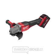 Aku úhlová bruska 125 mm Milwaukee M18 FHSAG125XPDB-552X s kolébkovým spínačem, 2x Aku (18 V, 5,5 Ah), 4933471080 Náhled
