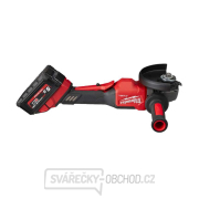 Aku úhlová bruska 125 mm Milwaukee M18 FHSAG125XPDB-552X s kolébkovým spínačem, 2x Aku (18 V, 5,5 Ah), 4933471080 náhled
