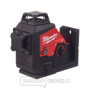 Aku kombinovaný křížový laser Milwaukee M12 3PL-0C se 3 rovinami (Bez aku) Náhled