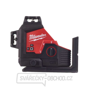 Aku kombinovaný křížový laser Milwaukee M12 3PL-0C se 3 rovinami (Bez aku) gallery main image