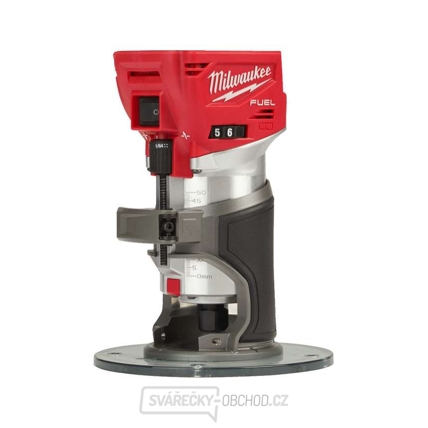 Aku horní frézka Milwaukee M18 FTR8-0X s kleštinami 6/8 mm (Bez aku)