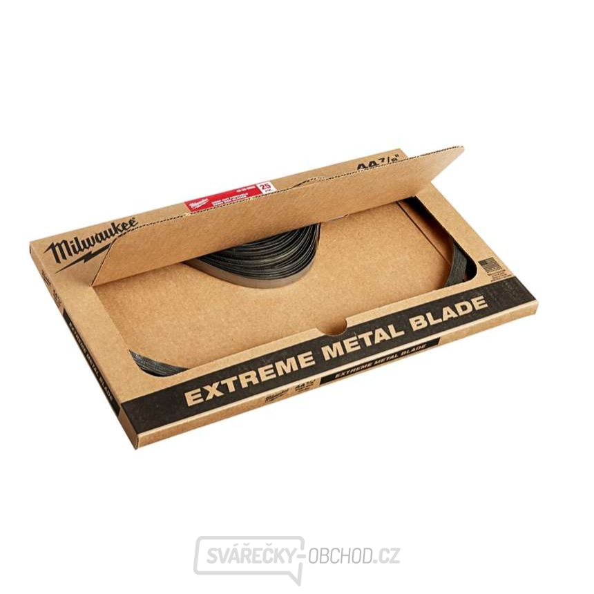 Pilové pásy Milwaukee Premium 1139,83 x 12,7 x 0,51 mm M18 (sada 25 ks)