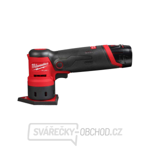 Aku subkompaktní bodová vibrační bruska Milwaukee M12 FDSS-422X, 4933479681 Aku subkompaktní bodová vibrační bruska Milwaukee M12 FDSS-422X, 4933479681