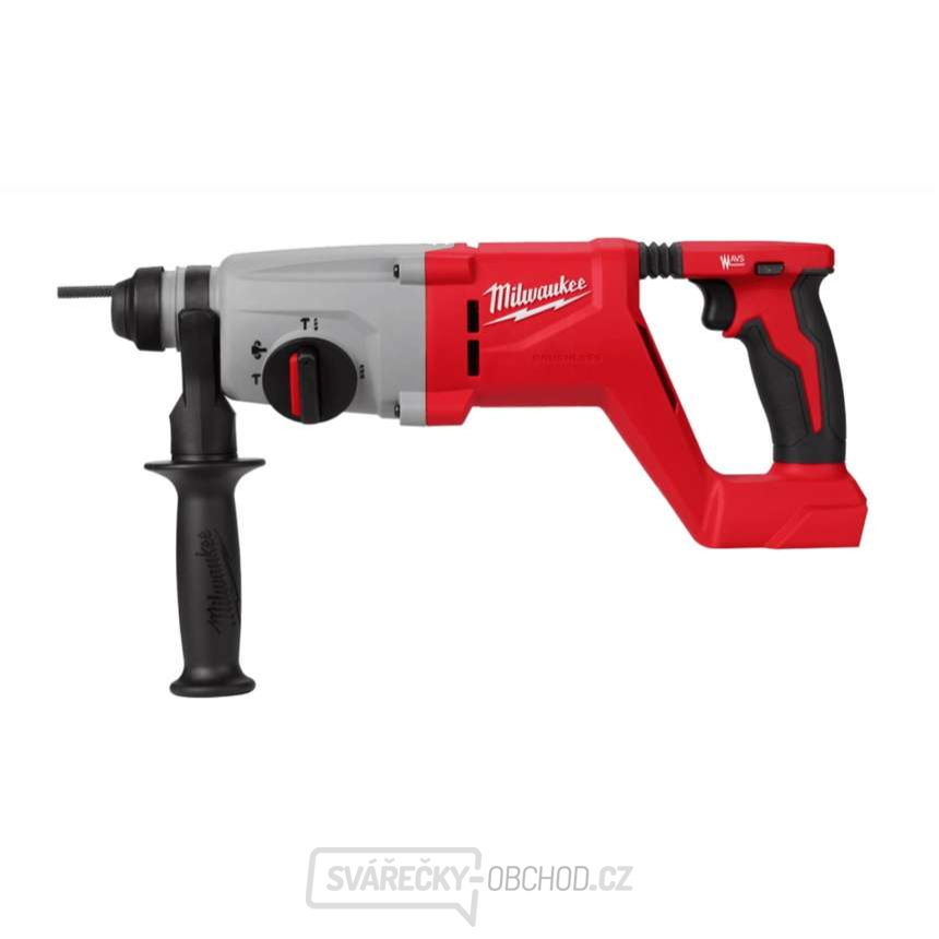 Aku bezuhlíkové vrtací kladivo Milwaukee M18 BLHACD26-0 SDS-Plus 26 mm s rukojetí typu D (bez aku)