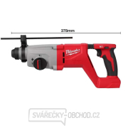 Aku bezuhlíkové vrtací kladivo Milwaukee M18 BLHACD26-0 SDS-Plus 26 mm s rukojetí typu D (bez aku) náhled