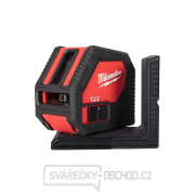 Zelený křížový laser Milwaukee na alkalické baterie CLL-C 4933478753 Náhled