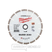 Diamantový rozbrušovací kotouč Milwaukee SUDD 230 mm - tichý Náhled