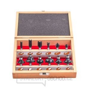 Frézovací bity - upínání 8 mm Milwaukee Router BIt Set (Sada 12 dílů) gallery main image