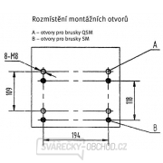 Nástěnný držák pro kotoučové brusky Náhled