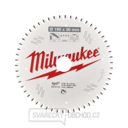 Řezný kotouč 190 mm na Al Milwaukee CSB P Alu 190 x 30 x 2.4 x 54TF negativní Náhled