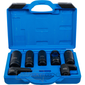 Sada nástrčných hlavic pro lambda sondu BGS 1140 | 7dílná Sada nástrčných hlavic pro lambda sondu BGS 1140 | 7dílná gallery main image