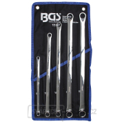 Sada oboustranných očkových klíčů BGS 1187 | velmi dlouhé | 8 - 19 mm | 5dílná Sada oboustranných očkových klíčů BGS 1187 | velmi dlouhé | 8 - 19 mm | 5dílná gallery main image