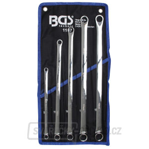 Sada oboustranných očkových klíčů BGS 1187 | velmi dlouhé | 8 - 19 mm | 5dílná Sada oboustranných očkových klíčů BGS 1187 | velmi dlouhé | 8 - 19 mm | 5dílná gallery main image