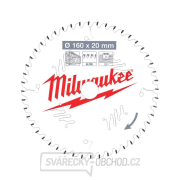 Pilový kotouč Milwaukee pro okružní pily na dřevo 160 x 20 x 2.2 x 48ATB, 4932471291 gallery main image