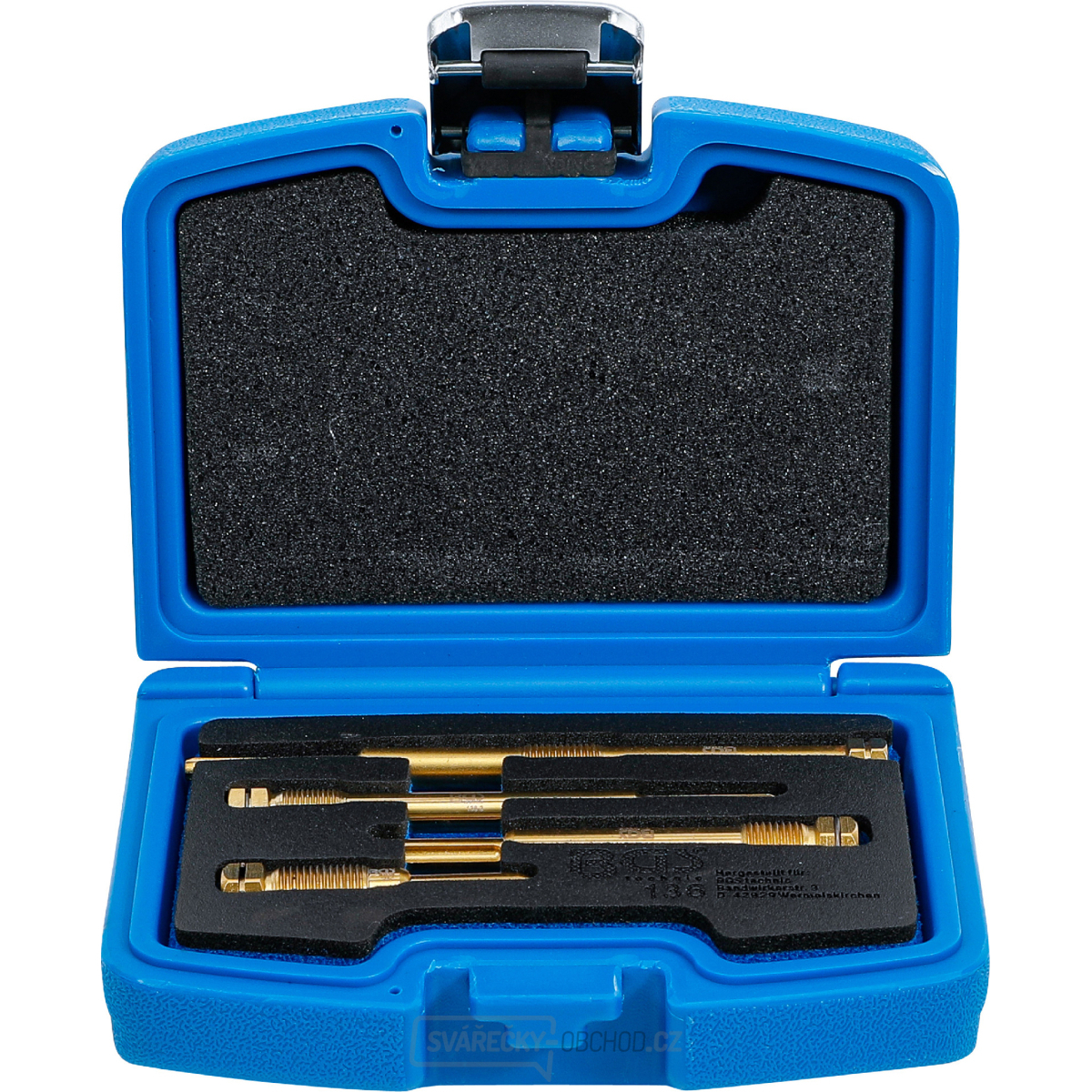 Sada výstružníků na otvory pro žhavicí svíčky BGS 136 | 4dílná