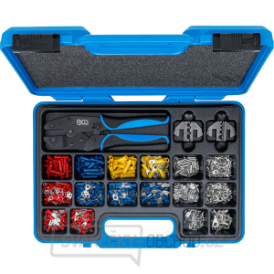 Sada krimpovacích kleští BGS 1411 | s 2 páry čelistí | s kabelovými oky | 1000dílná Sada krimpovacích kleští BGS 1411 | s 2 páry čelistí | s kabelovými oky | 1000dílná gallery main image