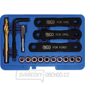 Sada pro opravu závitů brzd BGS 148 | M9 x 1,25 | 16dílná Sada pro opravu závitů brzd BGS 148 | M9 x 1,25 | 16dílná gallery main image