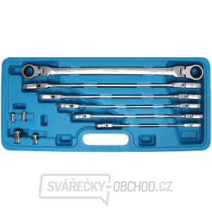 Sada oboustranných ráčnových kloubových klíčů BGS 1541 | 8 - 19 mm | 10dílná Sada oboustranných ráčnových kloubových klíčů BGS 1541 | 8 - 19 mm | 10dílná gallery main image