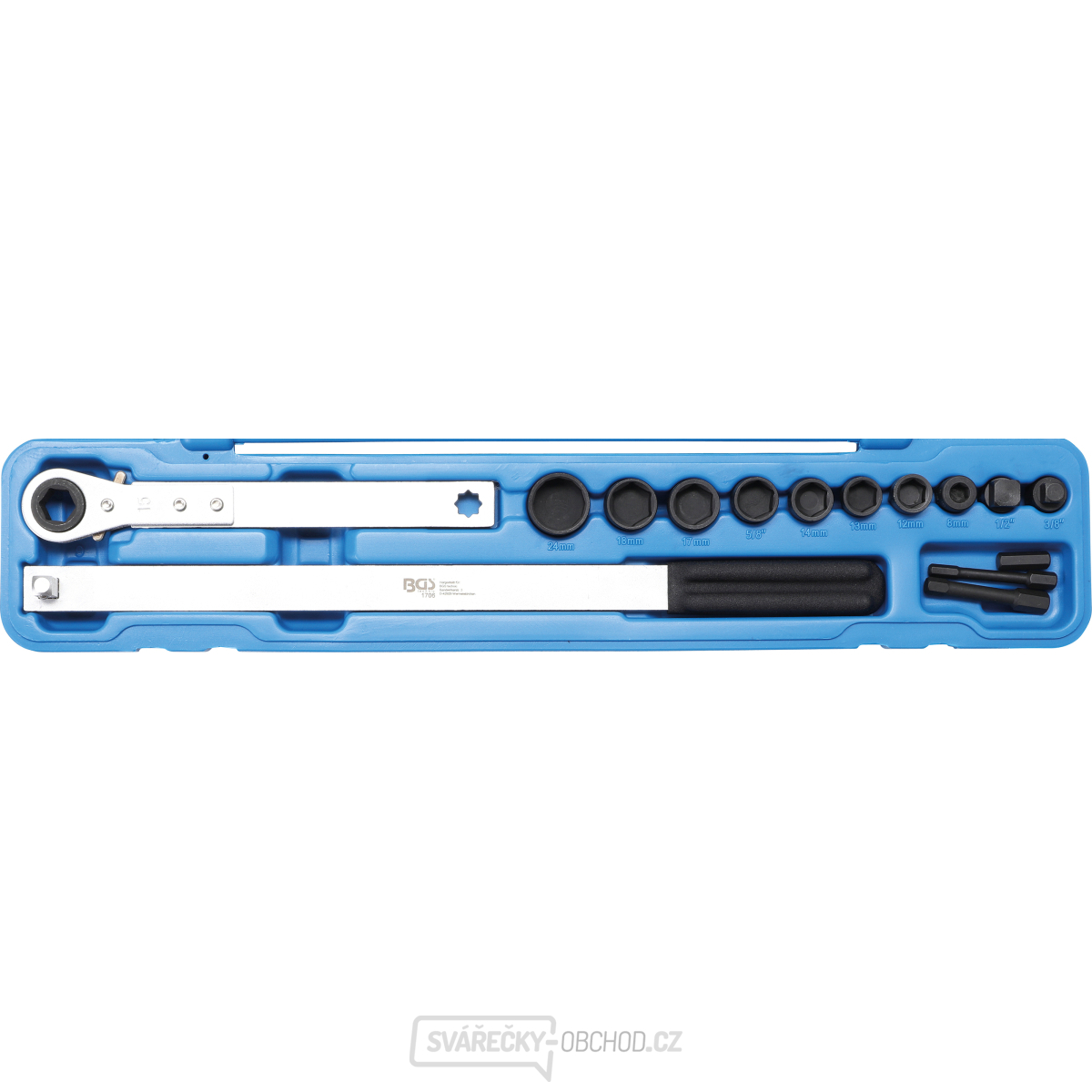 Sada pro montáž a demontáž drážkovaného klínového řemene BGS 1706 | 10 mm (3/8") + 12,5 mm (1/2")