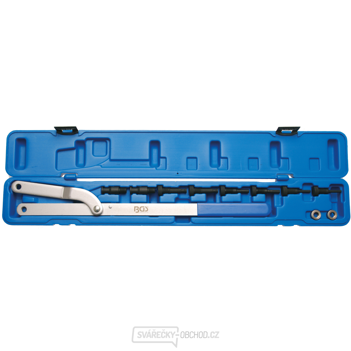 Sada klíčů k přidržování BGS 1714 | s vyměnitelnými čelistmi