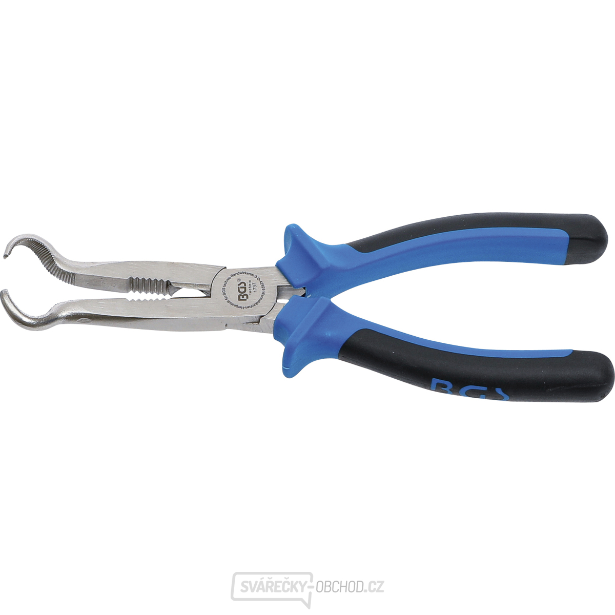 Kleště na konektory zapalovacích svíček BGS 1737 | s kulatou špičkou Ø 16 mm | 200 mm