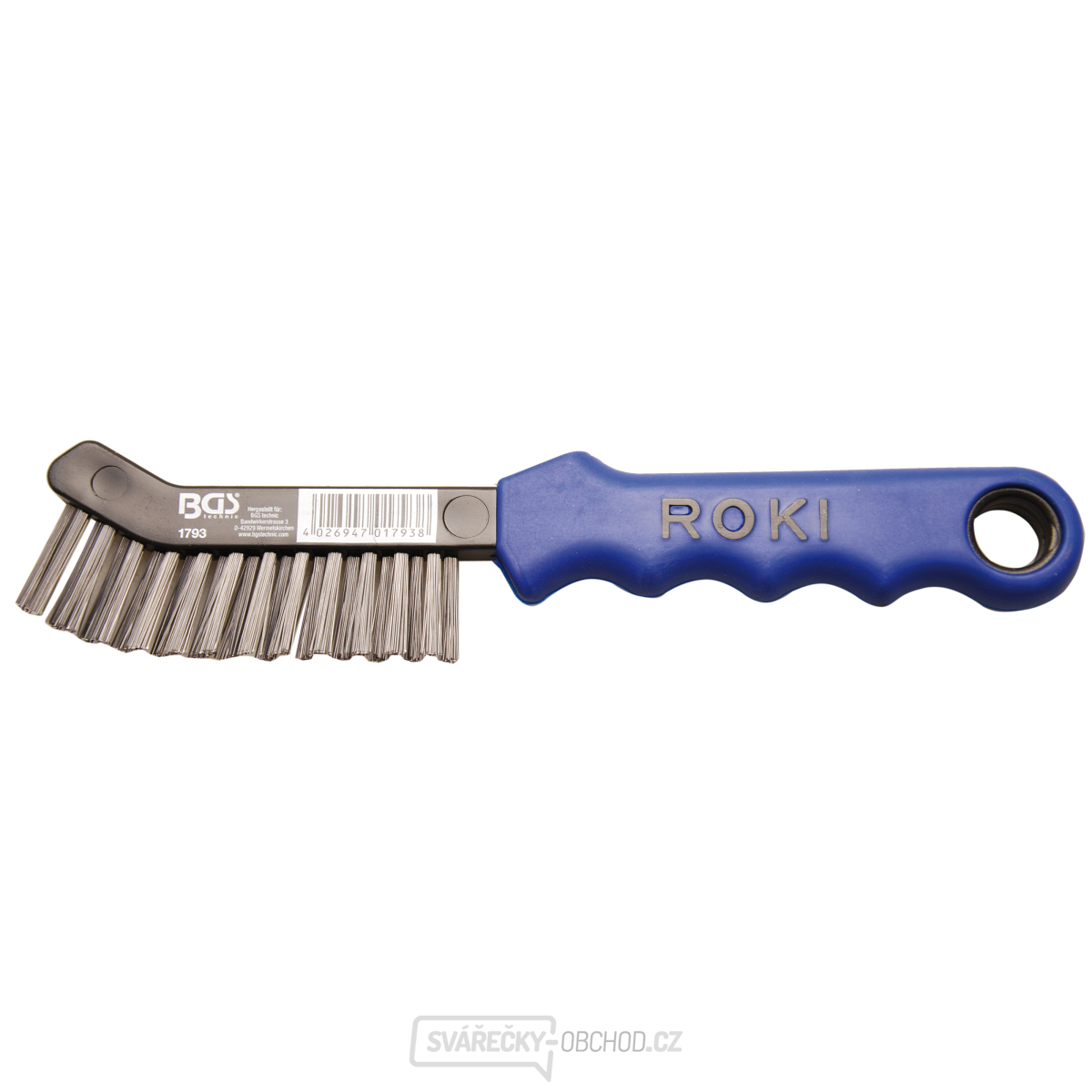 Kartáč na brzdové třmeny kotoučových brzd BGS 1793 | zahnutý | 230 mm