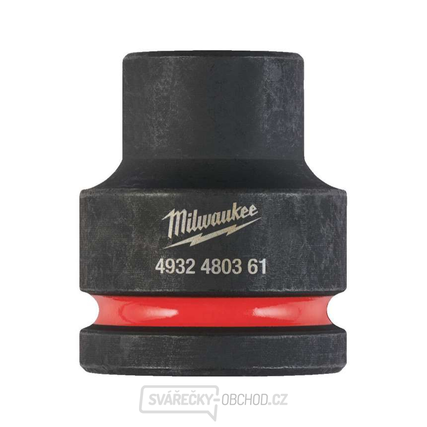 Průmyslová hlavice Milwaukee Shockwave™ Impact Duty 3/4" HEX 17 mm, krátká