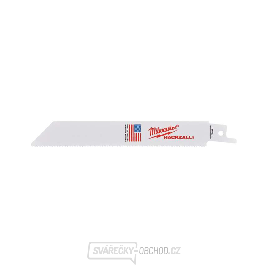 Pilové plátky 150/1,8 mm (14 TPI) Milwaukee HACKZALL™ (5 ks)