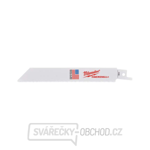 Pilové plátky 150/1,8 mm (14 TPI) Milwaukee HACKZALL™ (5 ks) Pilové plátky 150/1,8 mm (14 TPI) Milwaukee HACKZALL™ (5 ks)