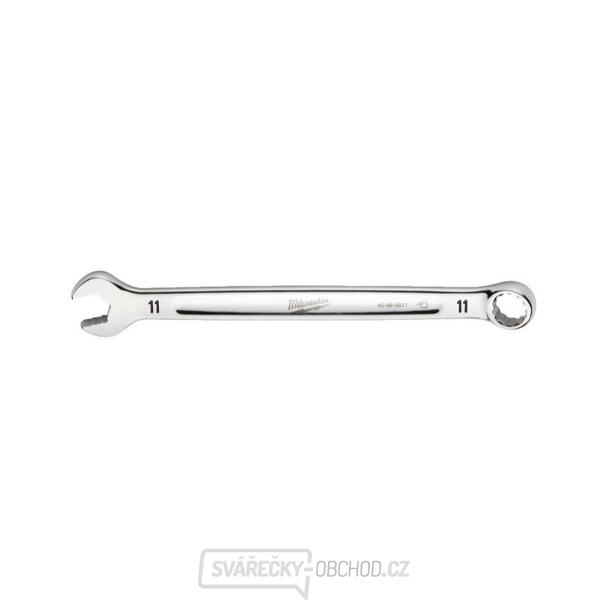 Očkoplochý klíč 11 mm MAX BITE™ Milwaukee 4932471519, vyhnutý