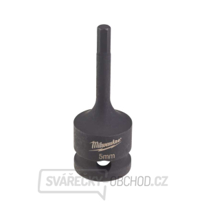 Průmyslové hlavice 1/2" Milwaukee s výstupem HEX5, 4932478063 gallery main image