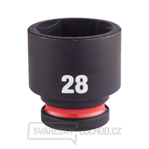 Nástrčná hlavice 1/2" Milwaukee Shockwave™ Impact Duty 28 mm, rázová, krátká gallery main image