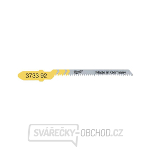 Pilové plátky 50 x 1,35 mm Milwaukee T 101 A0 pro tvarové vyřezávání do přímočaré pily (Dřevo a plast) gallery main image