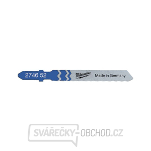 Pilové plátky 50 x 0,7 mm Milwaukee T 118 GP5M do přímočaré pily (Kov) gallery main image